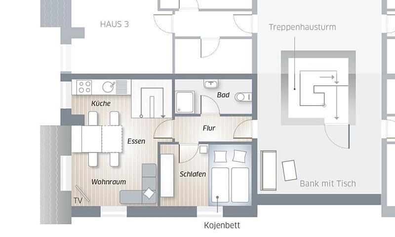 Strandperle 03 Apartment *